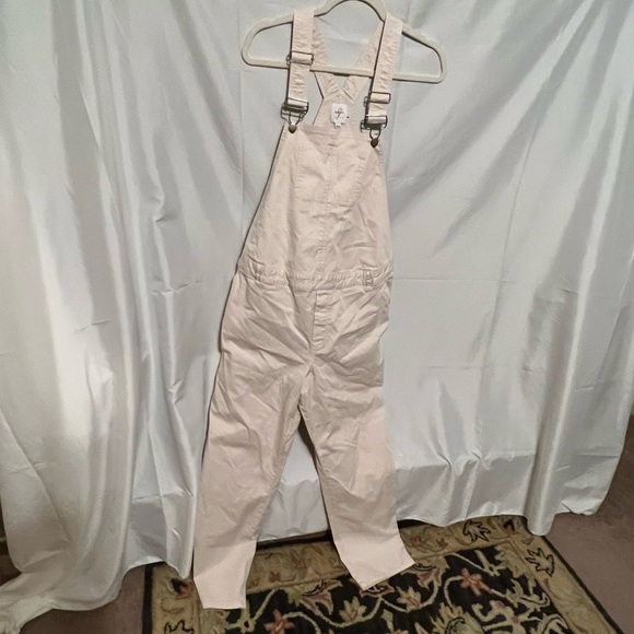 SOLD! Sz 14 The Nines by Hatch Maternity Overalls Light Pink - Picture 8 of 9